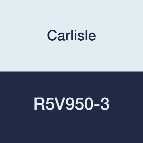 Carlisle R5V950-3 Kauçuk Kama Bantlı Sarılı Kalıplı Bantlı Kayışlar, 101.1 Uzunluk, 5/8 Genişlik, 7/8 Kalınlık, 3.6 lb.