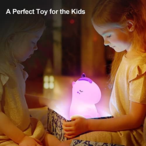 Çocuk Odası için LED Toot Beast Gece Lambası,Yatak Odası için Kawaii Oda Dekoru, Genç Kız Yürümeye Başlayan Bebek Çocuklar için