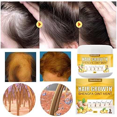 Sağlıklı Güçlü Saçların Büyümesine Yardımcı Olmak için Saç Büyüme Serumu-Kuru ve Hasar Görmüş Saçlar için Saç Büyüme Yağı, Saç