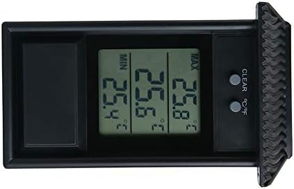 Dijital Max Min sera termometresi, FORNORM Monitör Bahçe Sera Konservatuvarı için Maksimum ve Minimum Sıcaklıklar Ev Kapalı Açık