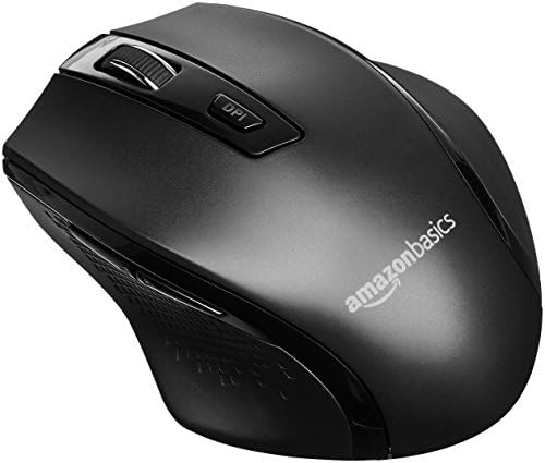 Temelleri Ergonomik Kablosuz PC Faresi-DPI Ayarlanabilir-Siyah ve Oyun Bilgisayarı Mouse Pad-Siyah