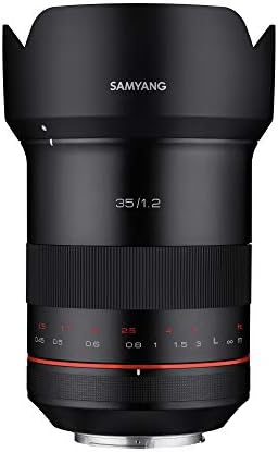 Samyang XP 35mm f/1.2 Manuel Odaklama canon lensi EF
