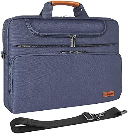 DOMISO 10.1 İnç Çok Fonksiyonlu Laptop çantası Iş Evrak Çantası Su Geçirmez Messenger omuzdan askili çanta 10.1-10.5 Dizüstü