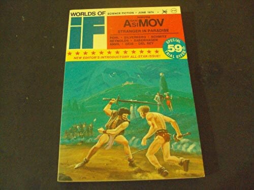 IF Bilim Kurgu Dünyası Haziran 1974 Asimov, Silverberg, Reynolds