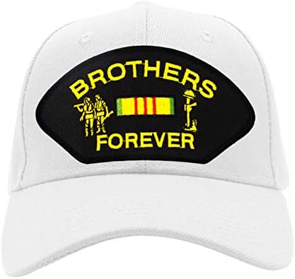 Patchtown Vietnam Veteran - Kardeşler Sonsuza Şapka / Ballcap Ayarlanabilir Bir Boyut En Uyar
