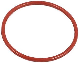 EuısdanAA 20 Adet 20mm x 1mm Kauçuk O-Ringler NBR ısıya Dayanıklı sızdırmazlık Halkası Grommets Kırmızı (20 piezas 20mm x 1mm