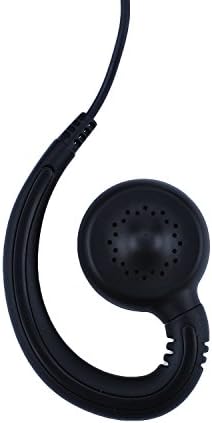 KS K-fırtına kulak kancası kulaklık mikrofonlu kulaklık Hytera'nın PD502 PD562 TC-508 iki yönlü radyo, PU malzeme, siyah ile