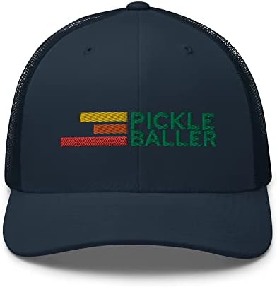 Retro Turşu Baller Pickleball Şapka / Eğlenceli Turşu Topu Hediye / Pickleball Aksesuar Kap / erkek ve kadın Turşu Topu Aksesuarları