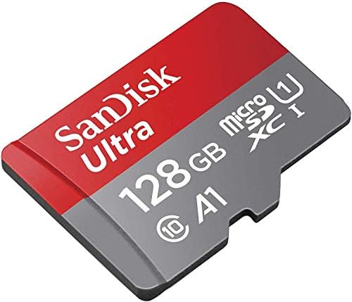 Alcatel A3 XL için Ultra 128 GB microSDXC Çalışır Artı SanFlash ve SanDisk tarafından Doğrulanmış (A1/C10/U1/8 k/120MBs)