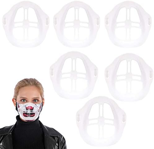 Maske için Silikon Yeniden Kullanılabilir Yüz Braketi, 3D İç Destek Çerçevesi Solunum Genişletici