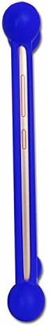 LG K50 Mavi için PH26 Darbeye Dayanıklı Silikon Tampon Kılıfı